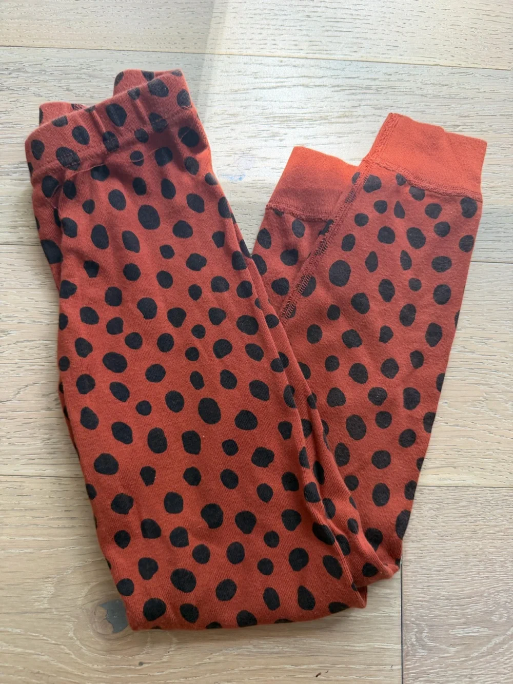 Hanna Andersson Cheetah Print Pajama Set Girls 5